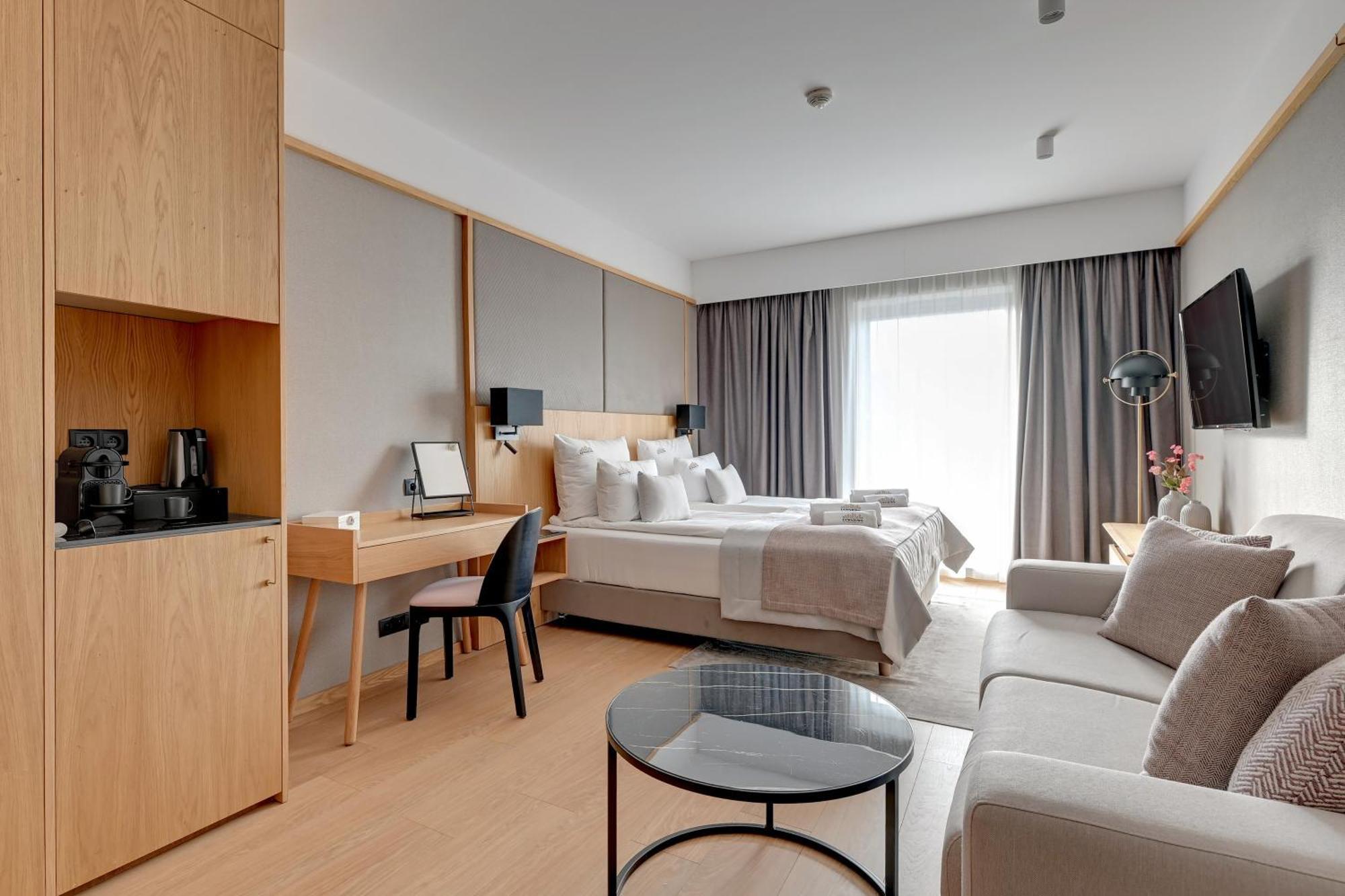 Deo Plaza Riverside & Radisson Spa By Downtown Apartments 그단스크 객실 사진