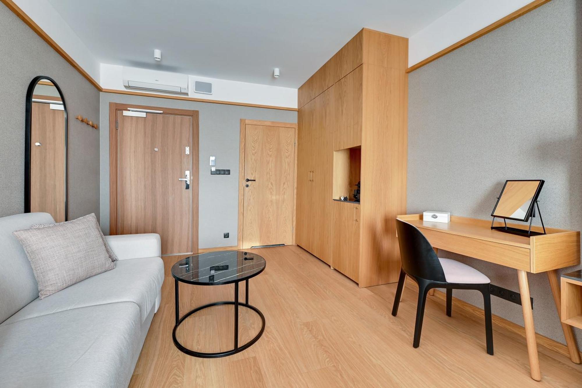 Deo Plaza Riverside & Radisson Spa By Downtown Apartments 그단스크 객실 사진